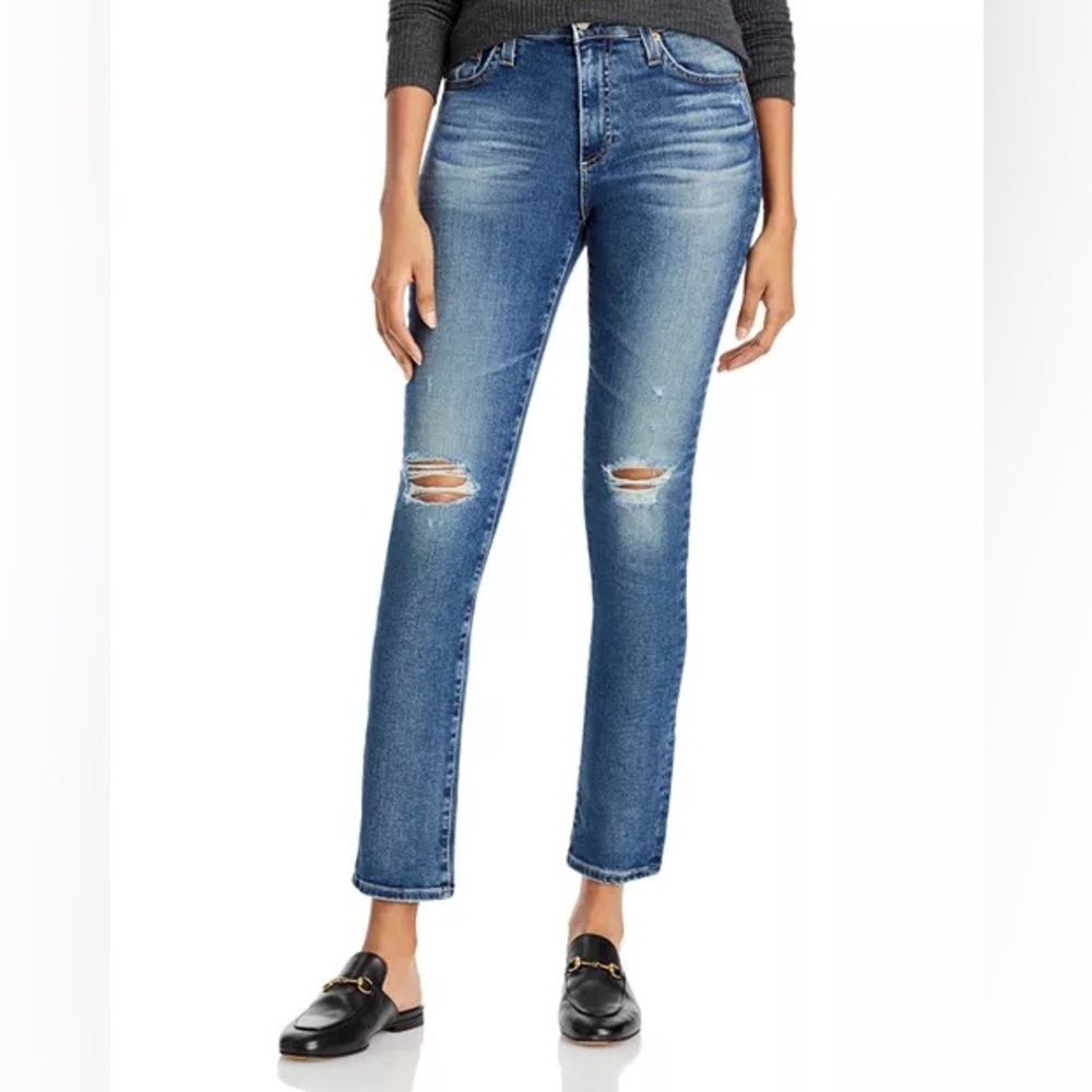 AG Adriano Goldschmied Jeans Womens 26 Mari High Rise Straight